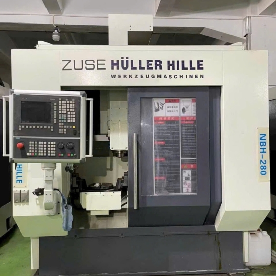 Trung Tâm Gia Công Liên Kết Năm Trục Huller Hille NBH 280 - MADE IN GERMANY