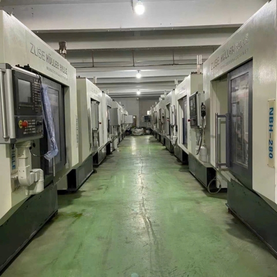 Trung Tâm Gia Công Liên Kết Năm Trục Huller Hille NBH 280 - MADE IN GERMANY