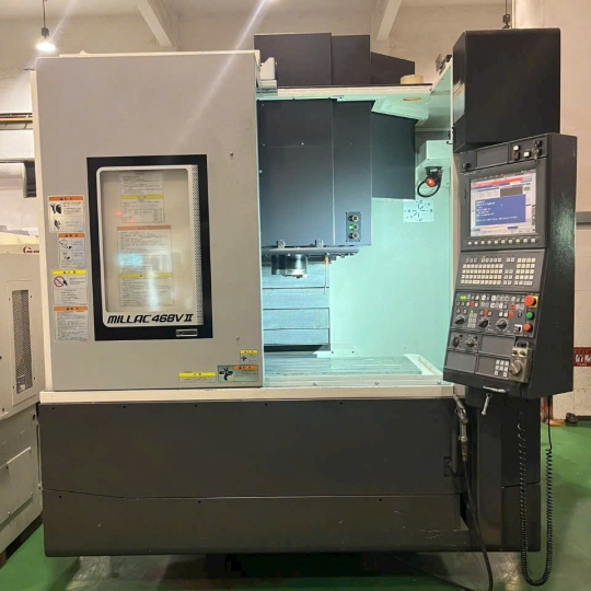 TRUNG TÂM GIA CÔNG DỌC OKUMA MILLAC468 – ĐỘ CHÍNH XÁC CAO, HOẠT ĐỘNG ỔN ĐỊNH